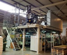 Cast film extruders