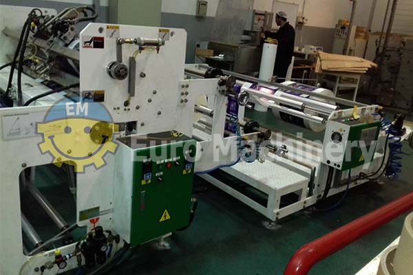 Side weld wicket bag making machine | HM 1250 UD+SHD+W