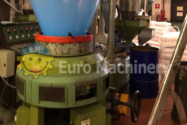 Used Mono-layer extruder Tecom 70 | monolayer film