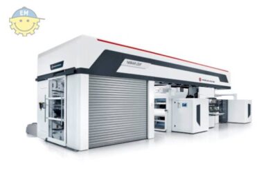 Used W&H Gearless printer, 8 colours for LDPE, CPP, BOPP, OPA, PET, paper, laminates.