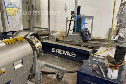 Plastic pellet making machine INTAREMA 1108 TVEplus with double degassing and laser continuous filter.