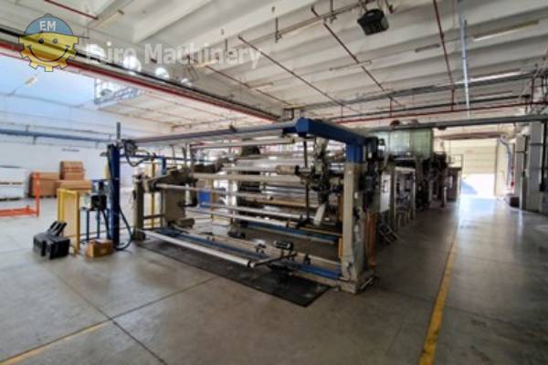 Dipiemme PRB Coextruder for air bubble with 3rd layer laminated.