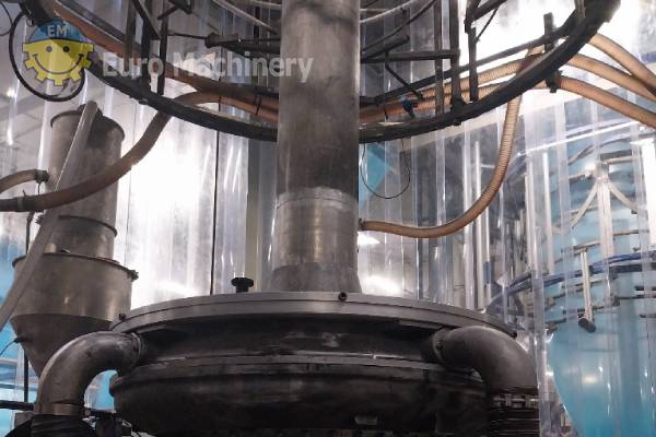 33044 Hosokawa Alpine 3 layers blown film coextruder (4) Hosokawa Alpine 3 layers blown film coextruder.