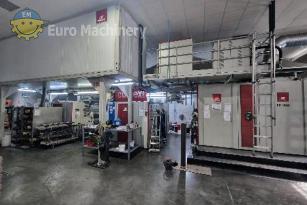 Used Flexo Printer – COMEXI FP 1808 CNC with 8 Colors