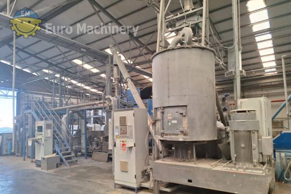 60597-1 60597 EREMA E80 recycling line for sale by Euro Machinery