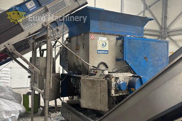 66129 ZERMA Single shaft shredder with pusher (3) 66129 ZERMA Single shaft shredder with pusher (3)